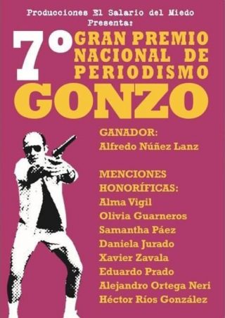 Alfredo Núñez Lanz - Séptimo Gran Premio Nacional de Periodismo Gonzo